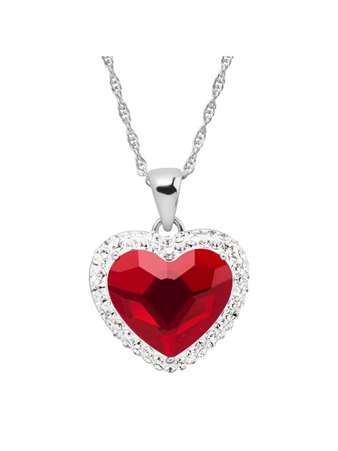 versace red heart necklace|Versace jewelry for women.